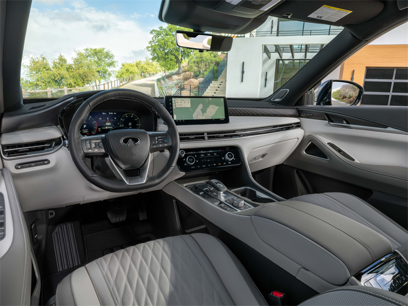 Interior of the 2027 INFINITI QX60