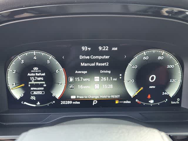 2025 INFINITI QX60 SENSORY
