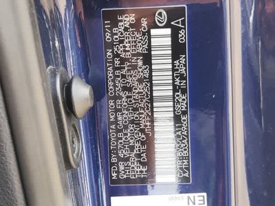 2012 Lexus IS 250C 2dr Conv Auto