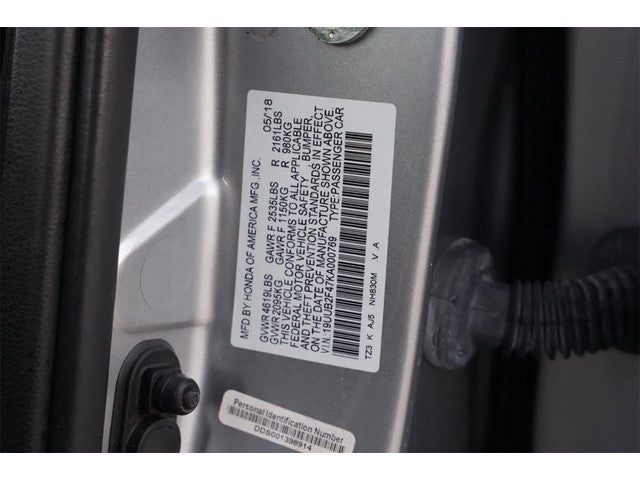 2019 Acura TLX w/Technology Pkg