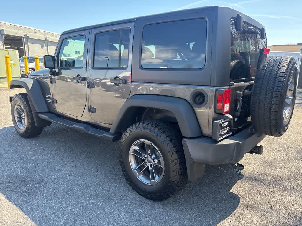 2016 Jeep Wrangler Unlimited Sport