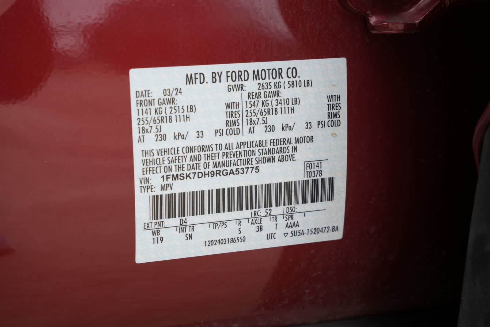 2024 Ford Explorer XLT