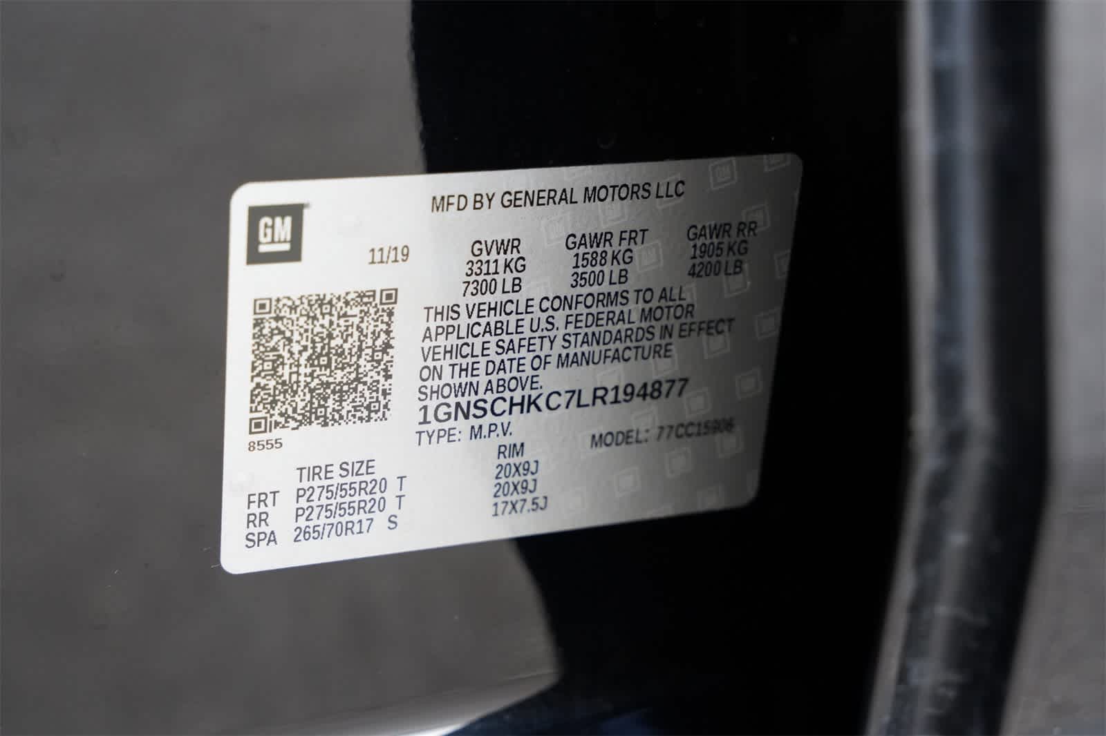 2020 Chevrolet Suburban LT