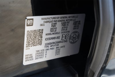 2021 Chevrolet Tahoe RST