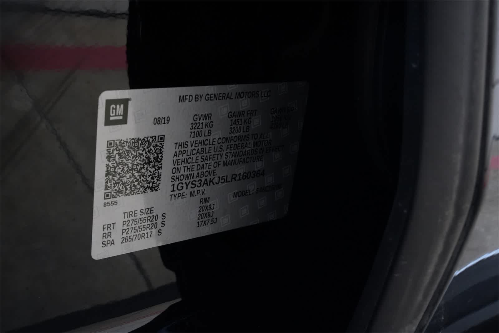 2020 Cadillac Escalade 2WD 4dr