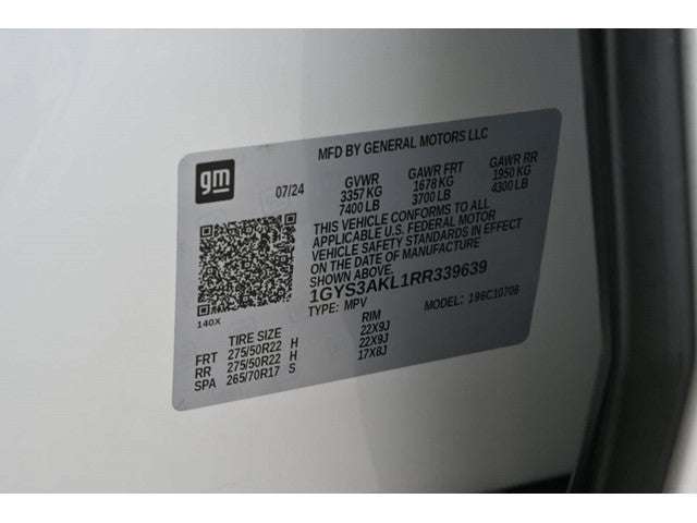 2024 Cadillac Escalade RWD Luxury