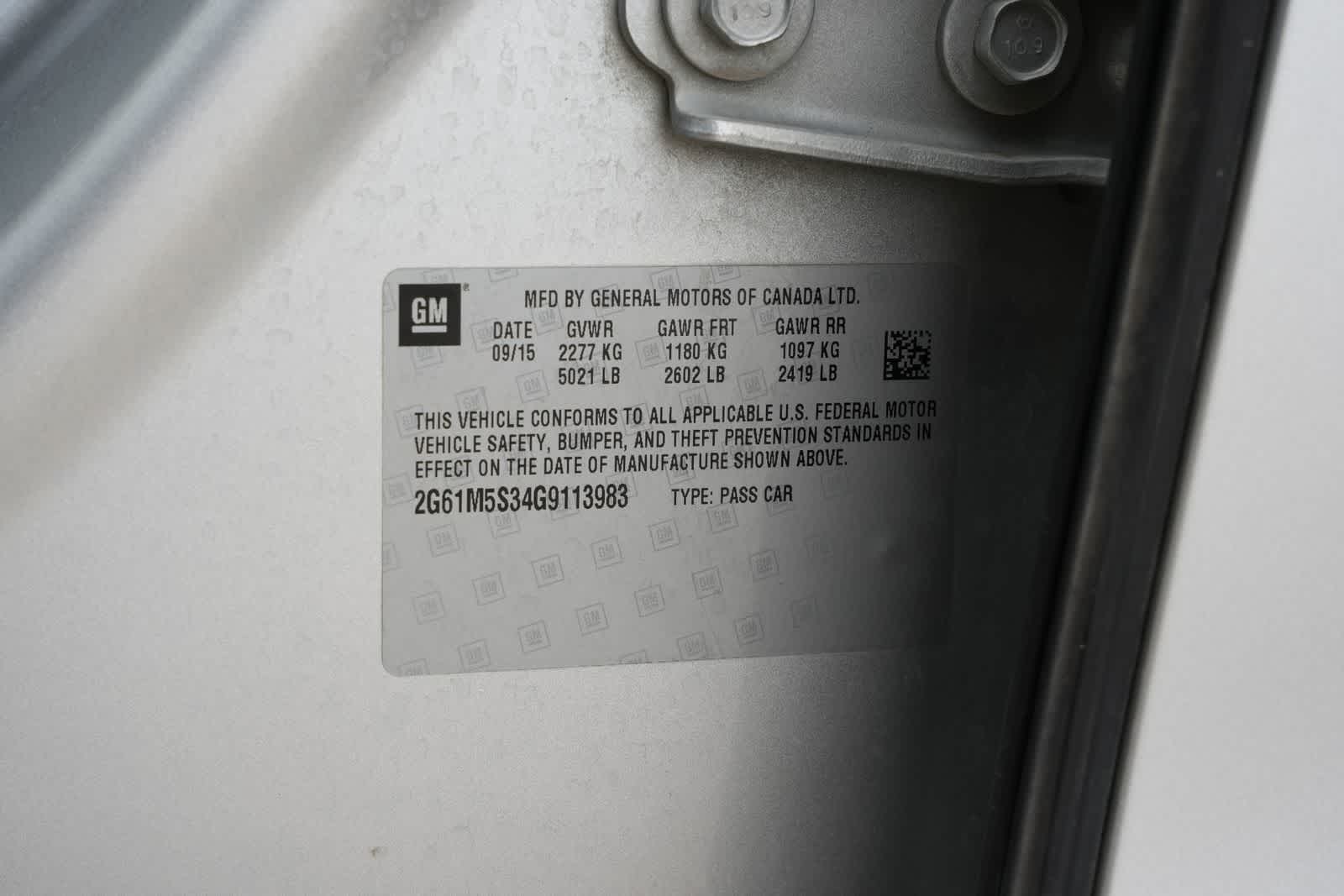 2016 Cadillac XTS Luxury Collection