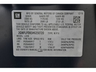 2017 Chevrolet Equinox LT