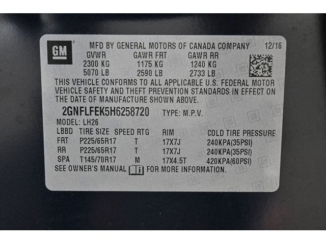 2017 Chevrolet Equinox LT
