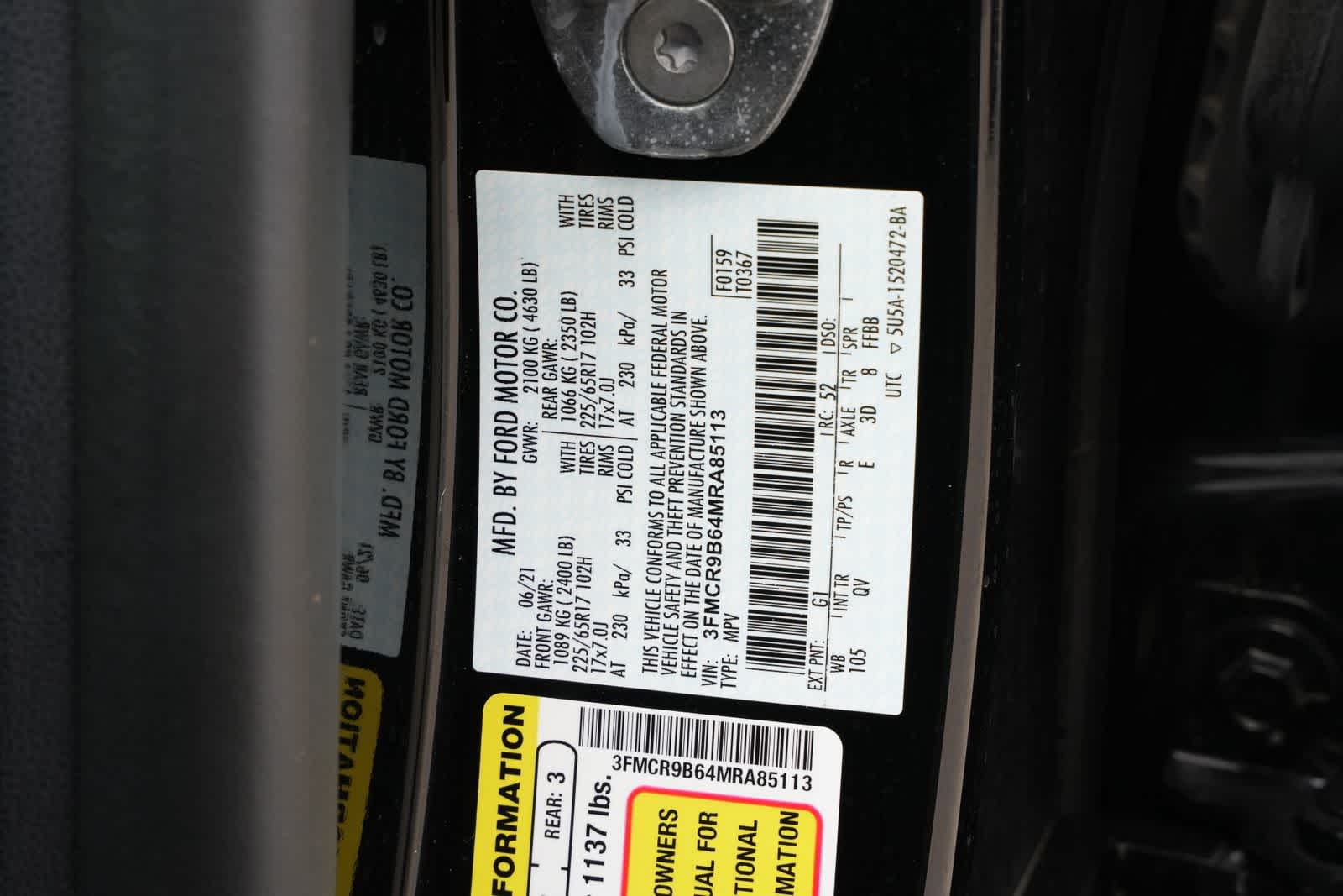 2021 Ford Bronco Sport Big Bend