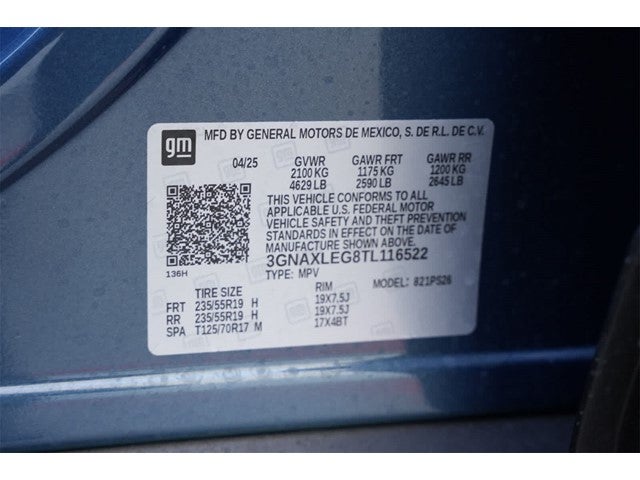 2026 Chevrolet Equinox FWD RS