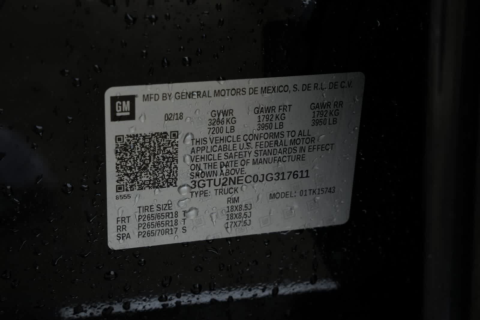 2018 GMC Sierra 1500 SLT