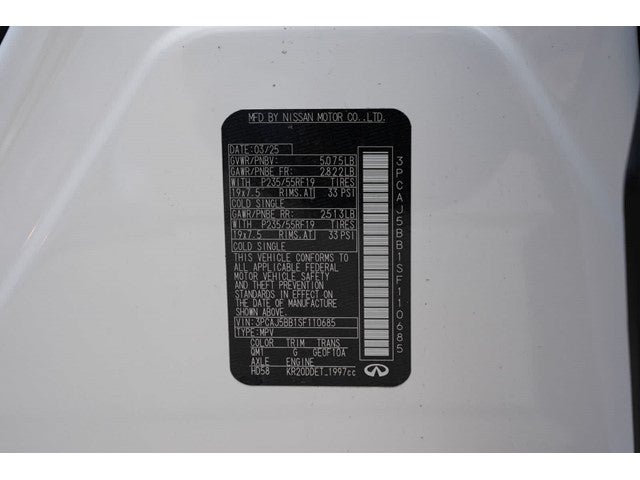 2025 INFINITI QX50 LUXE