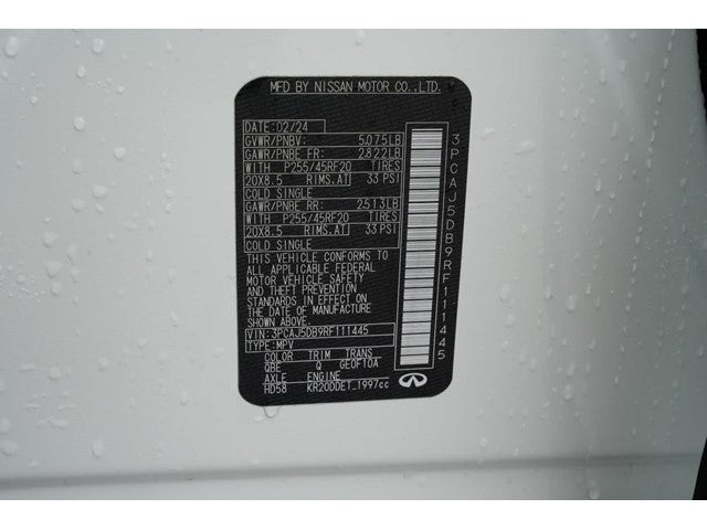 2024 INFINITI QX50 AUTOGRAPH