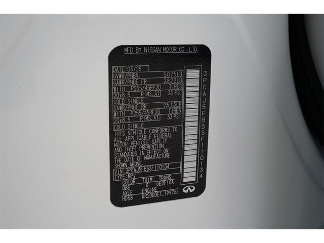 2025 INFINITI QX50 Sport AWD