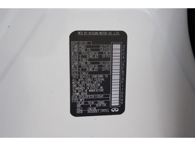 2025 INFINITI QX50 SPORT