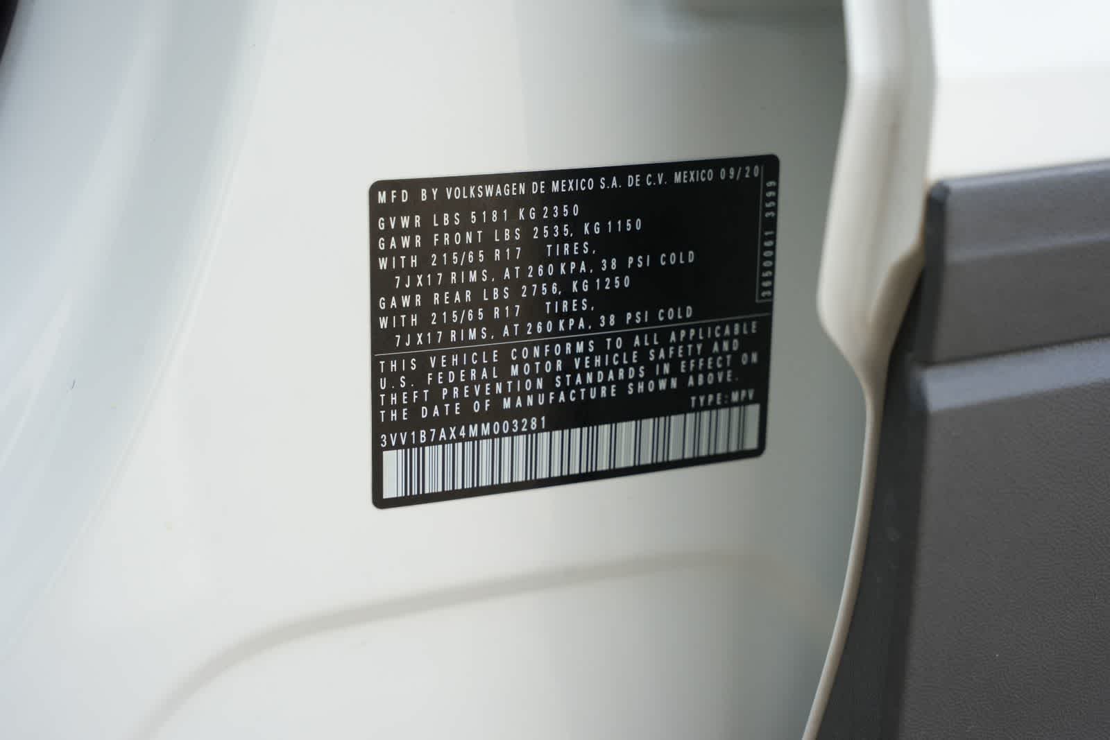 2021 Volkswagen Tiguan S