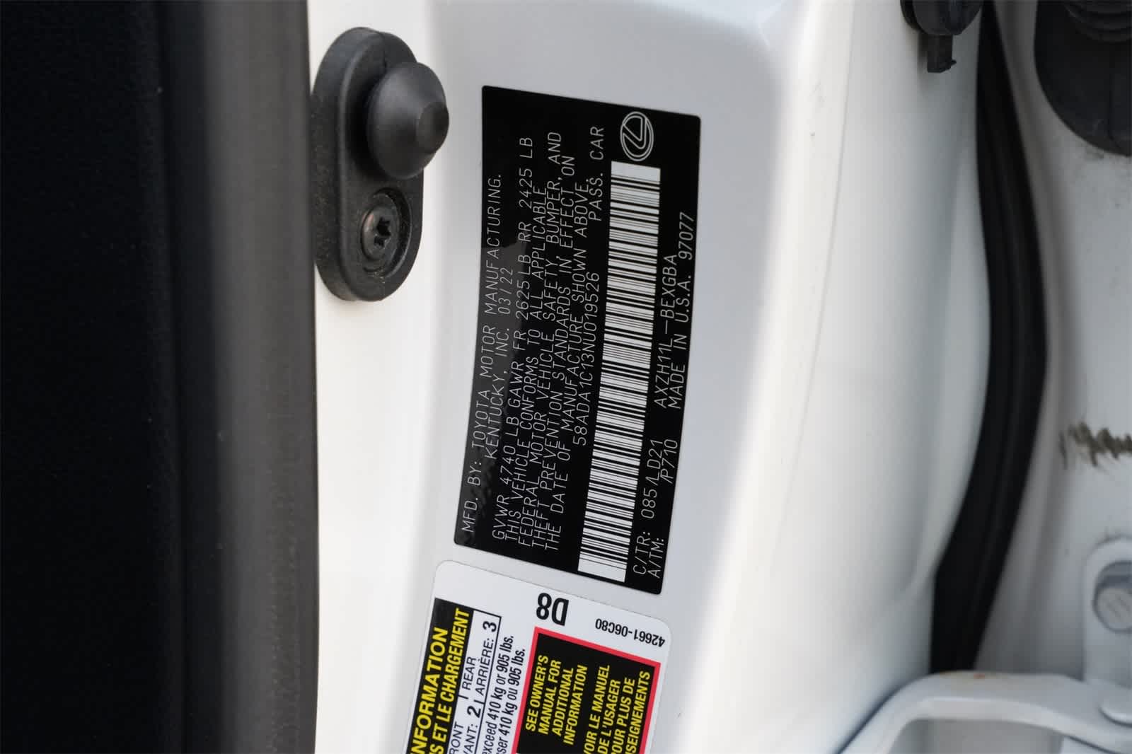 2022 Lexus ES ES 300h