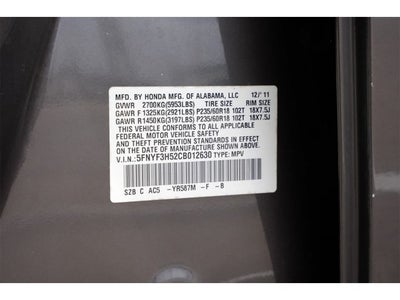 2012 Honda Pilot EX-L