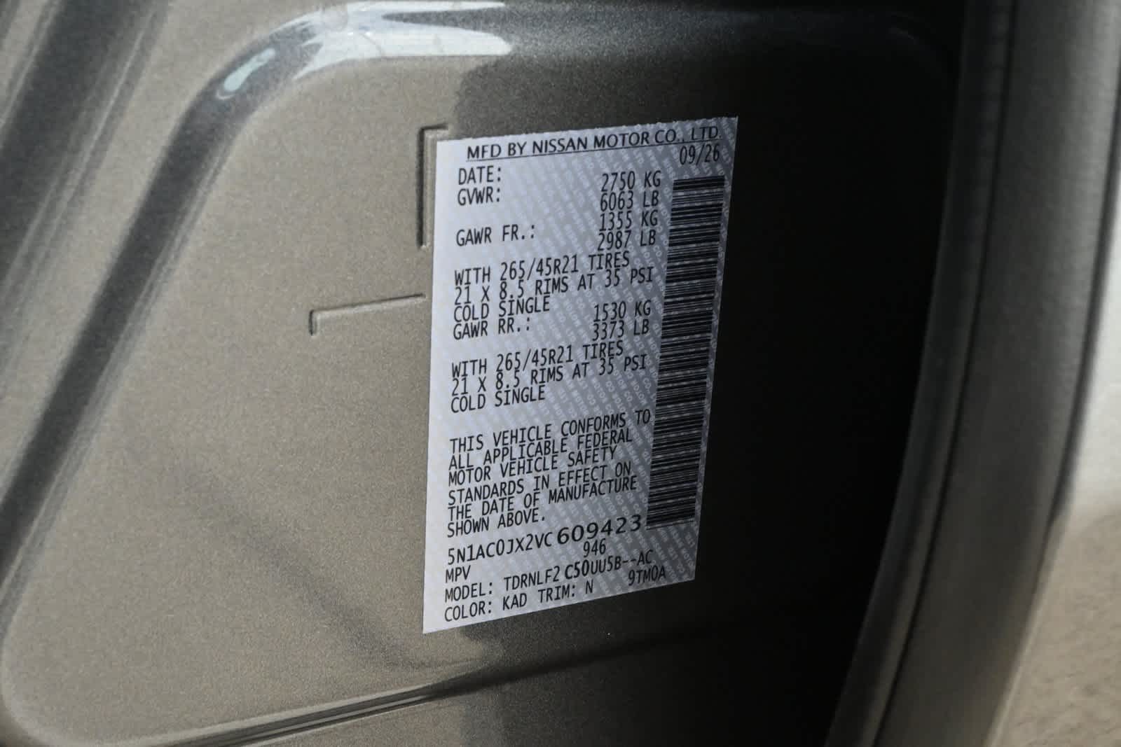 2027 INFINITI QX65 AUTOGRAPH