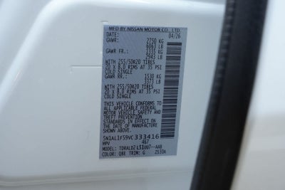 2027 INFINITI QX60 LUXE