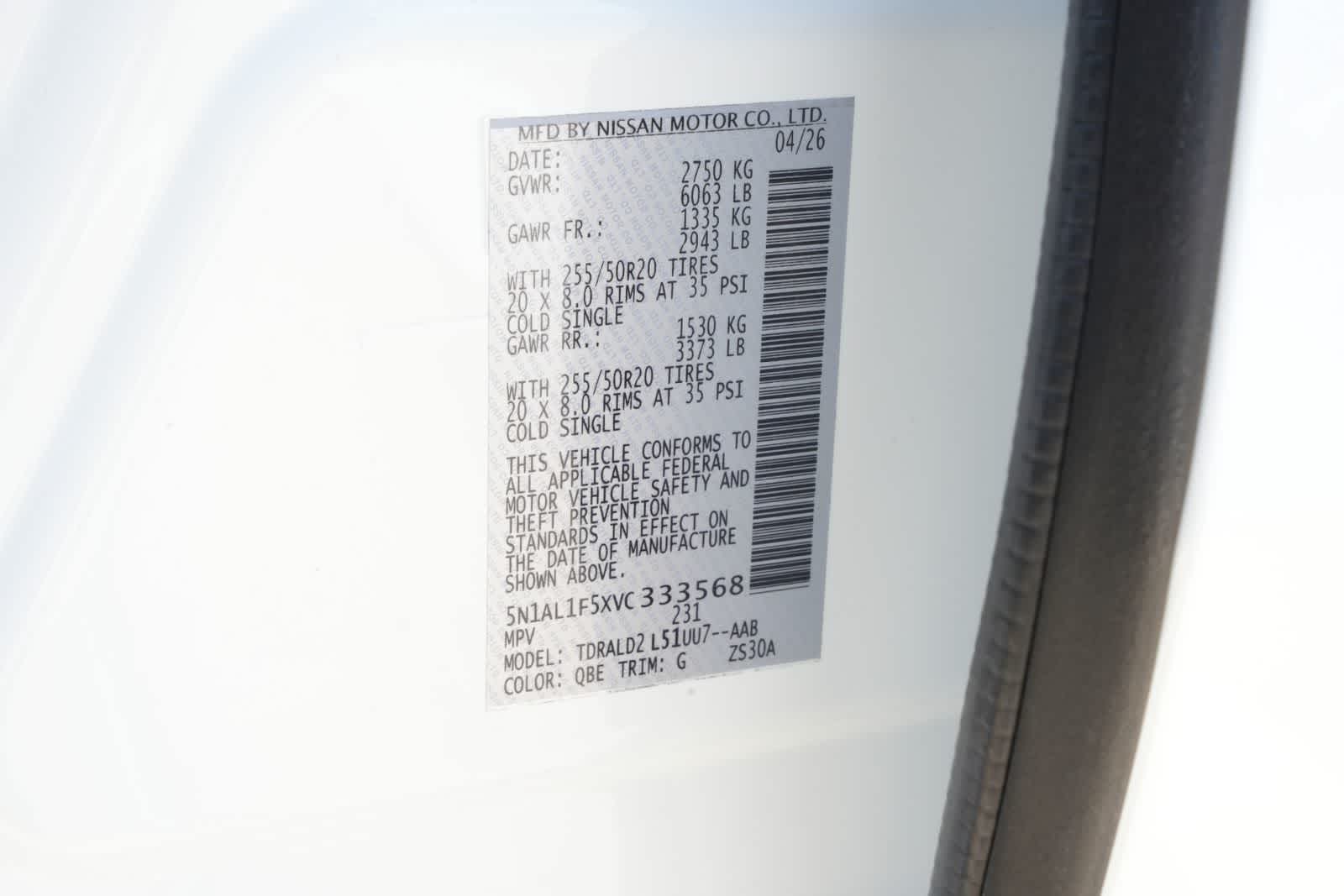 2027 INFINITI QX60 LUXE