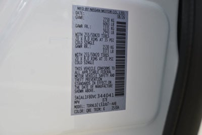 2027 INFINITI QX60 LUXE