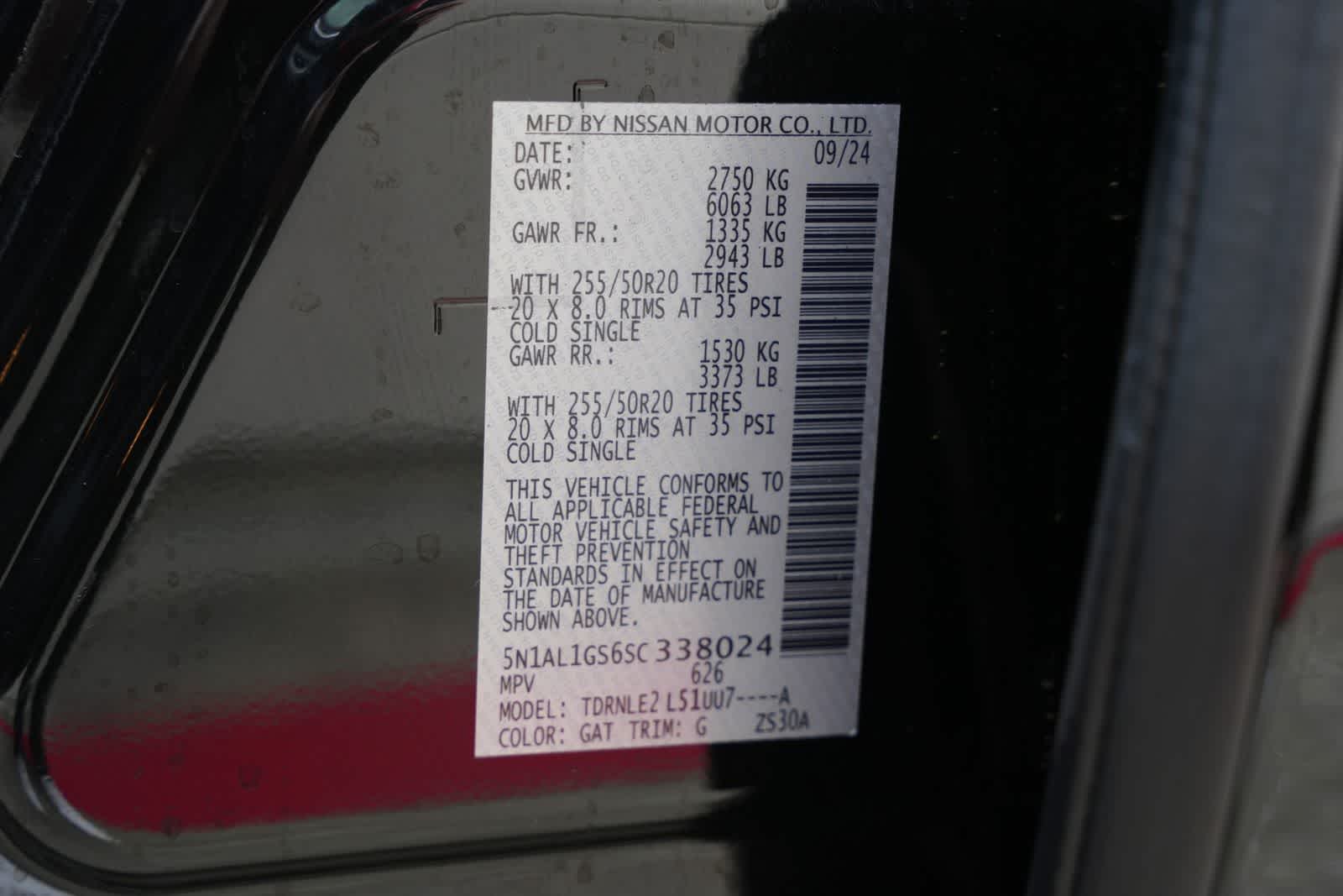 2025 INFINITI QX60 SENSORY