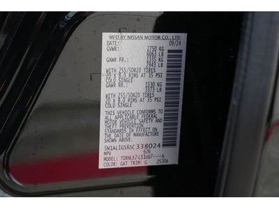 2025 INFINITI QX60 SENSORY