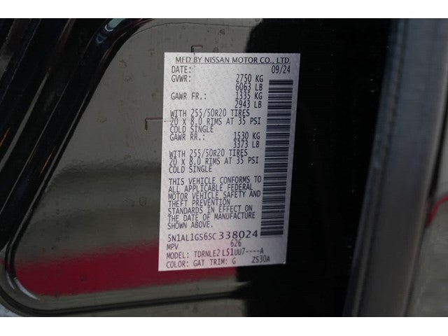 2025 INFINITI QX60 SENSORY