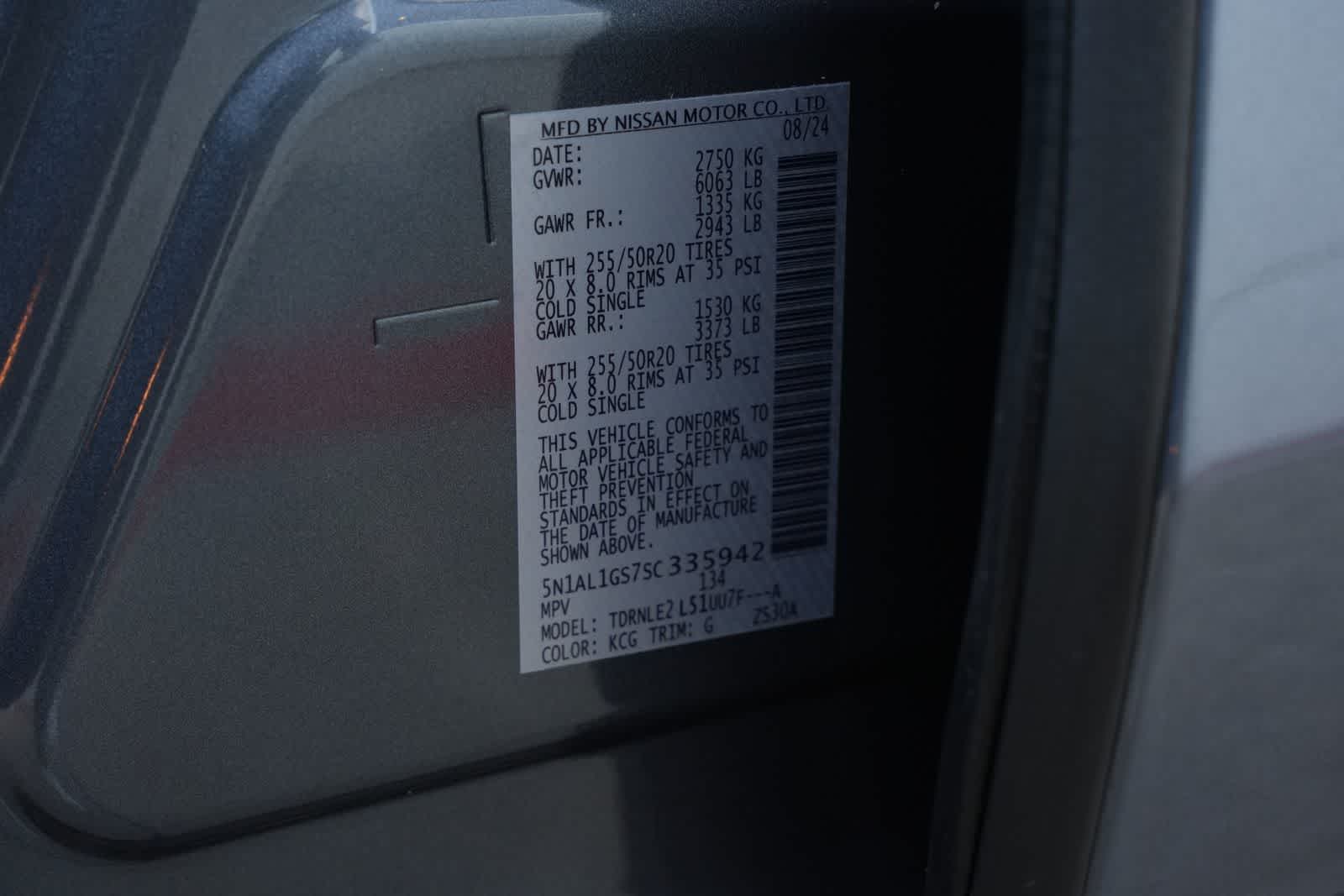 2025 INFINITI QX60 SENSORY