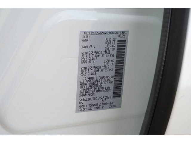 2026 INFINITI QX60 AUTOGRAPH
