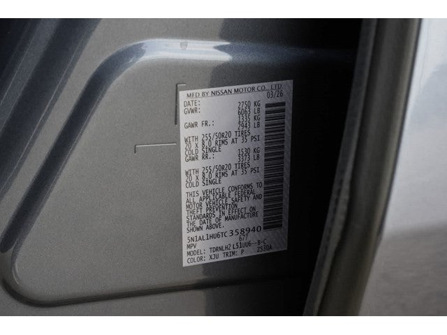 2026 INFINITI QX60 AUTOGRAPH