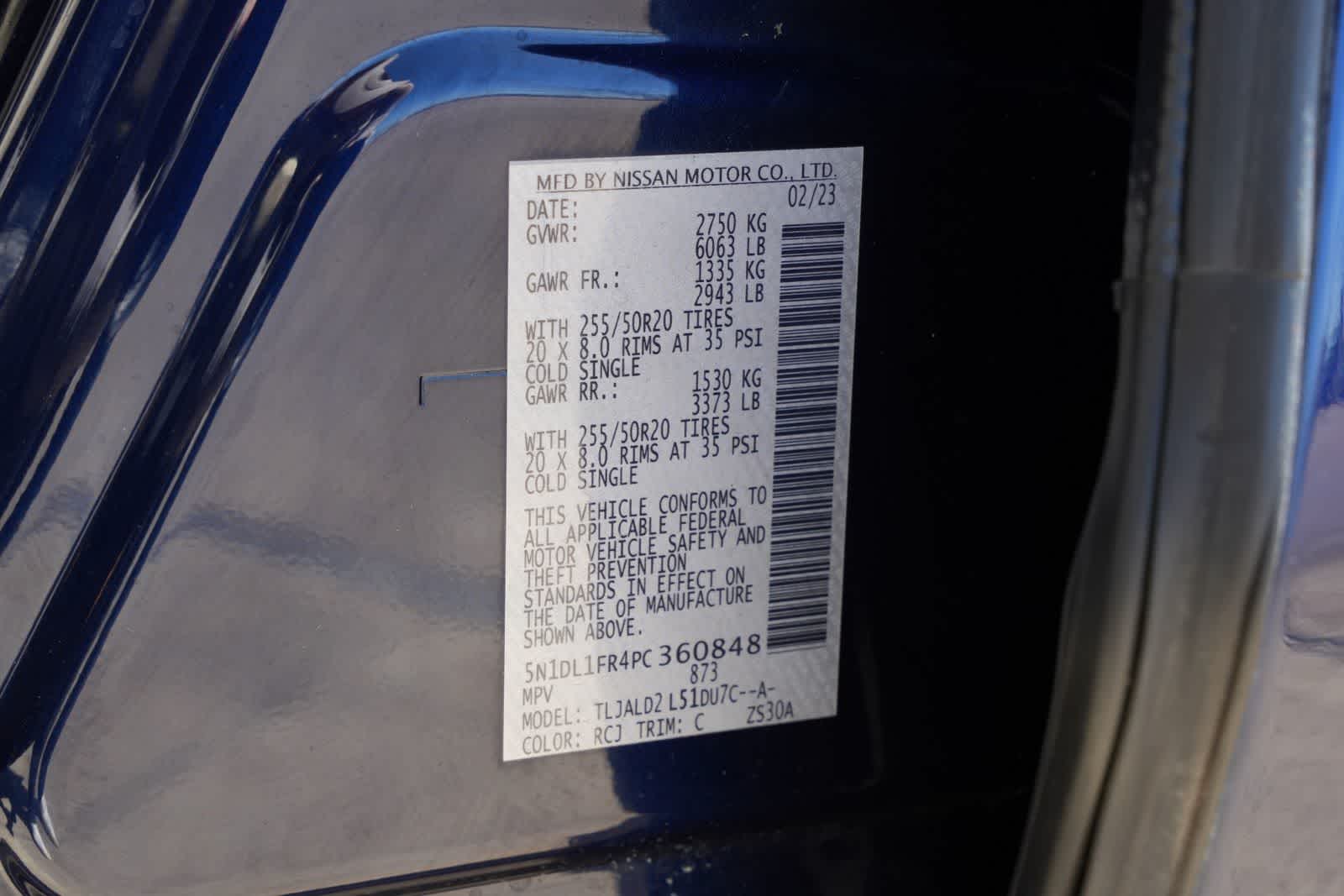 2023 INFINITI QX60 LUXE