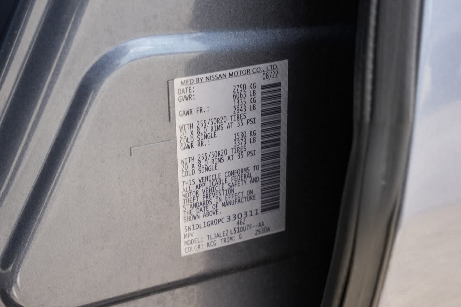 2023 INFINITI QX60 SENSORY