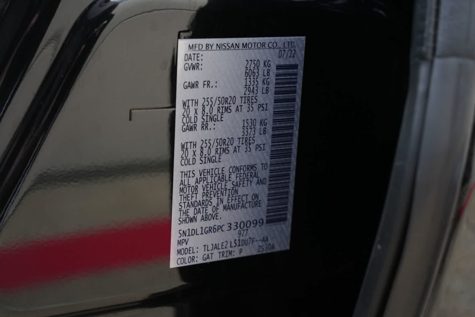 2023 INFINITI QX60 SENSORY