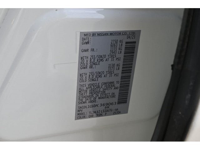 2023 INFINITI QX60 SENSORY