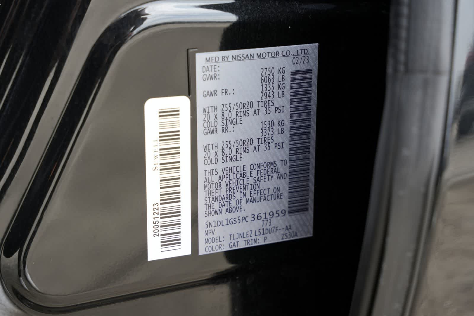 2023 INFINITI QX60 SENSORY