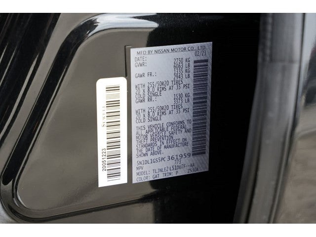 2023 INFINITI QX60 SENSORY