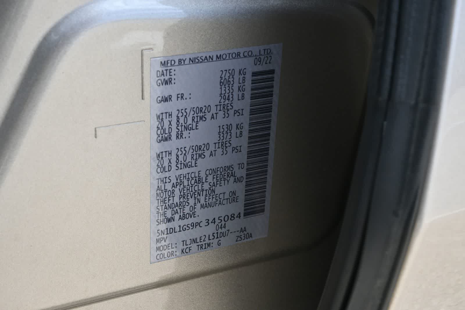 2023 INFINITI QX60 SENSORY