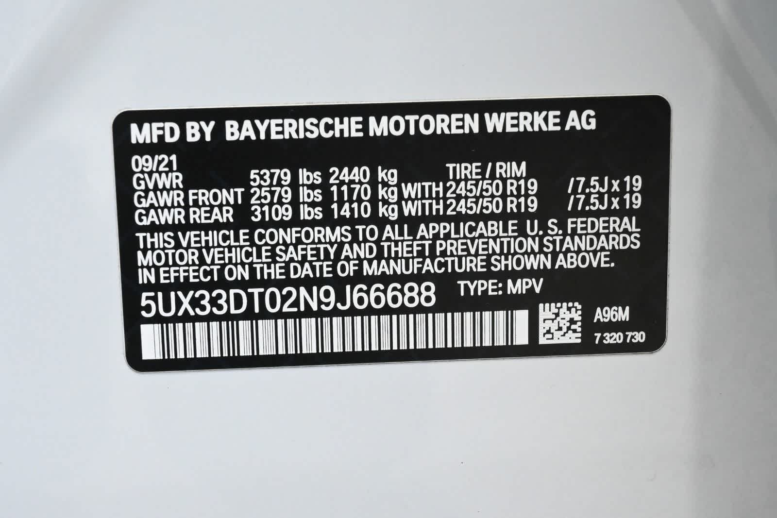 2022 BMW X4 xDrive30i xDrive30i