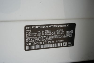 2020 BMW X5 sDrive40i sDrive40i
