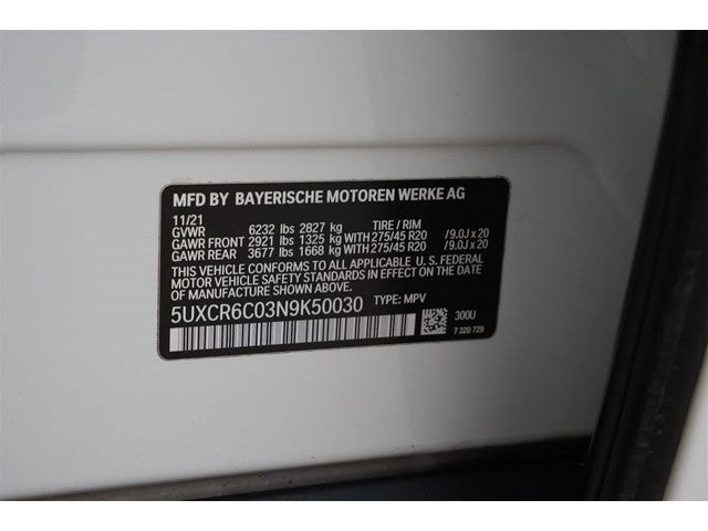 2022 BMW X5 xDrive40i