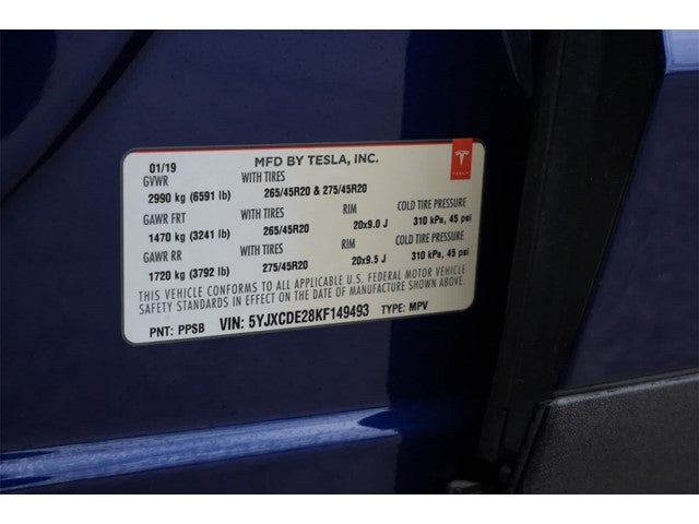 2019 Tesla Model X 75D