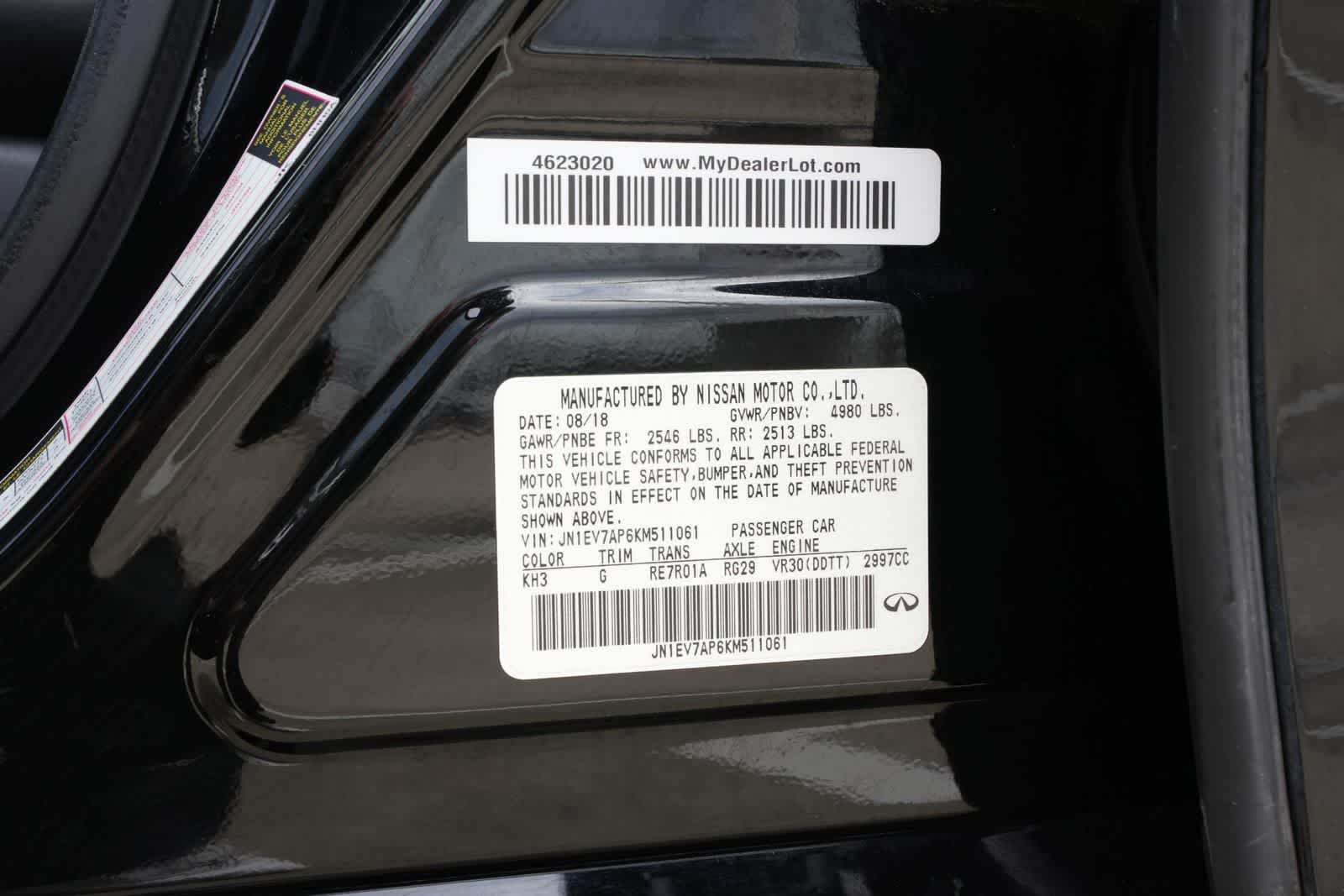 2019 INFINITI Q50 3.0t LUXE