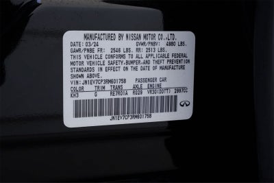 2024 INFINITI Q50 SENSORY RWD