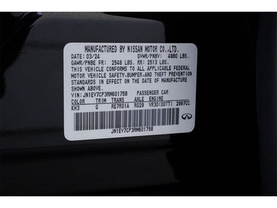 2024 INFINITI Q50 SENSORY RWD