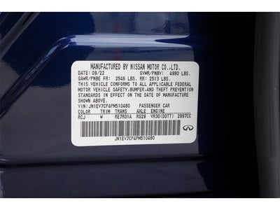 2023 INFINITI Q50 SENSORY