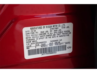 2024 INFINITI Q50 RED SPORT 400