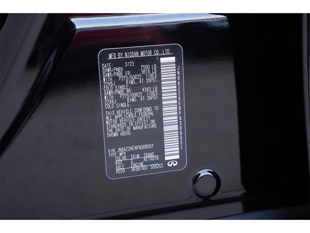 2023 INFINITI QX80 PREMIUM SELECT 4WD